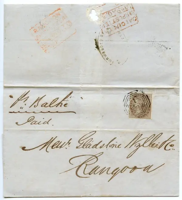 COV-4635 pre stamp cover