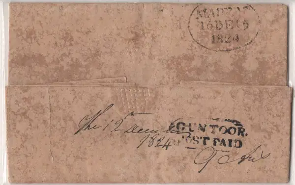 COV-1073 pre stamp cover