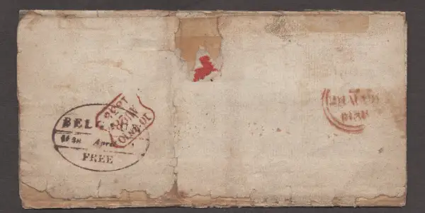 COV-2497 pre-stamp cover