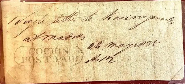 COV-2962 pre stamp cover