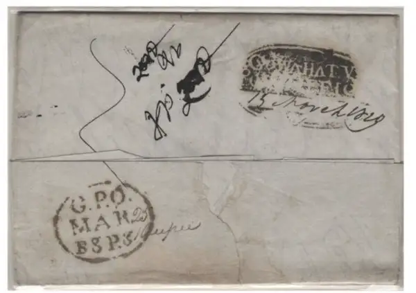 COV-750 pre stamp cover