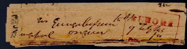 COV-2909 pre stamp cover