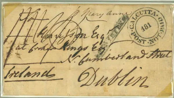 COV-2591 pre stamp cover