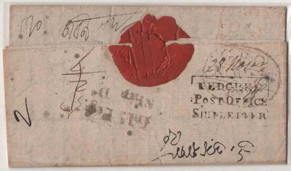 COV-2156 pre stamp cover