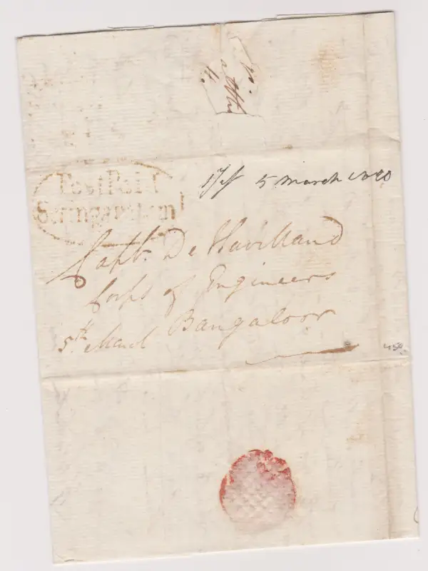 COV-585 pre stamp cover
