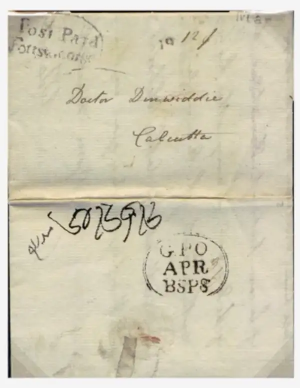 COV-3963 pre stamp cover
