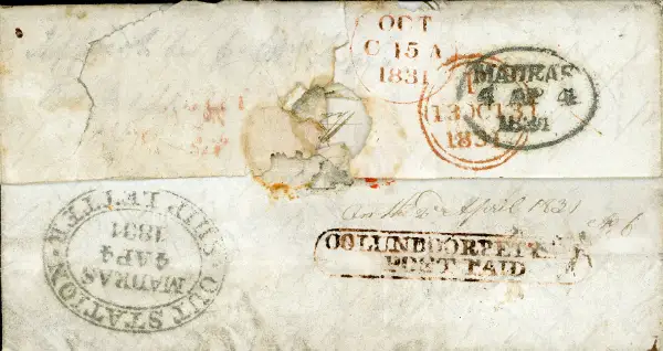 COV-2310 pre stamp cover