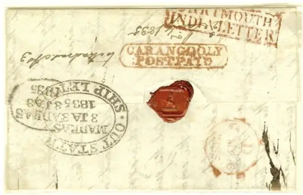 COV-731 pre stamp cover