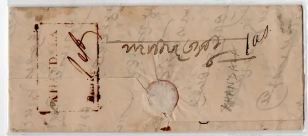 COV-3072 pre stamp cover