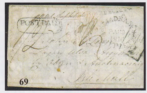 Madras SD4 pre-1854 cover, Cavendish Philatelic Auctions Ltd lot 69