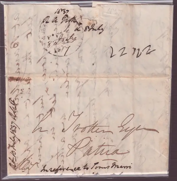 COV-2308 pre stamp cover