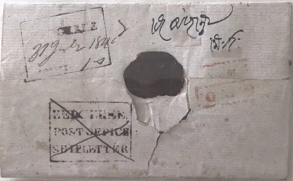 COV-3334 pre stamp cover