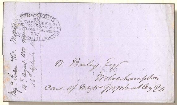 COV-1811 pre stamp cover
