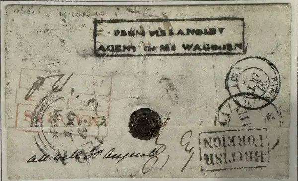 COV-1767 pre stamp cover