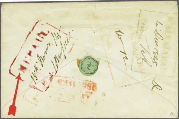 COV-525 pre stamp cover