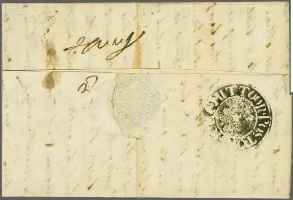 COV-589 pre stamp cover