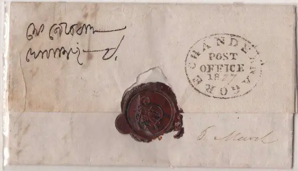 COV-2463 pre stamp cover
