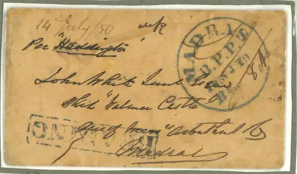 COV-2576 pre stamp cover