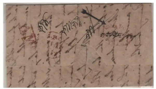 COV-837 pre stamp cover