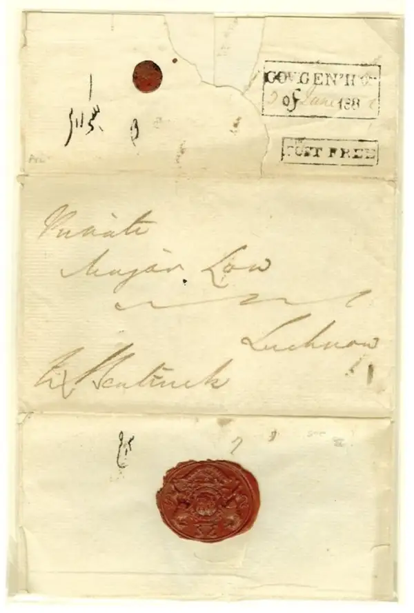 COV-1142 pre stamp cover