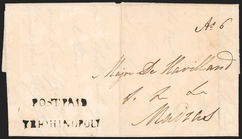 COV-699 pre stamp cover