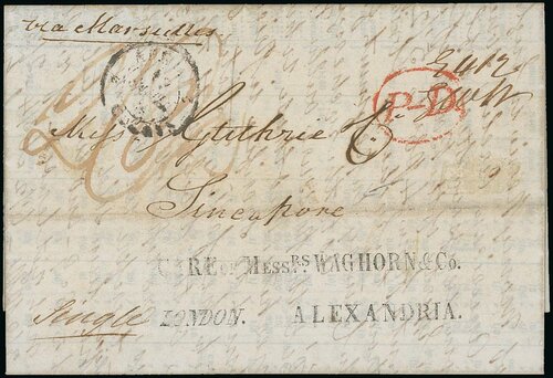 COV-1815 pre stamp cover