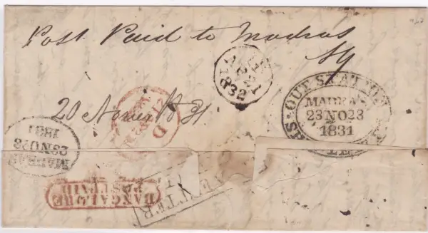COV-935 pre stamp cover