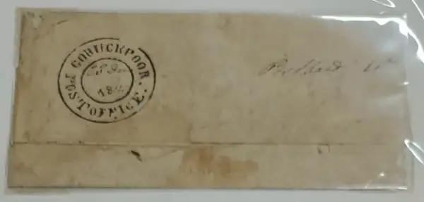 COV-2752 pre stamp cover