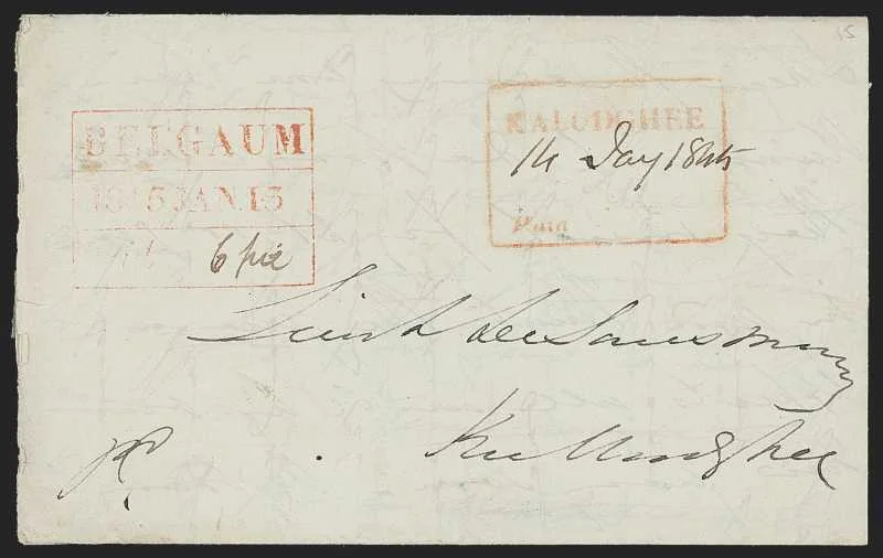 COV-627 pre stamp cover