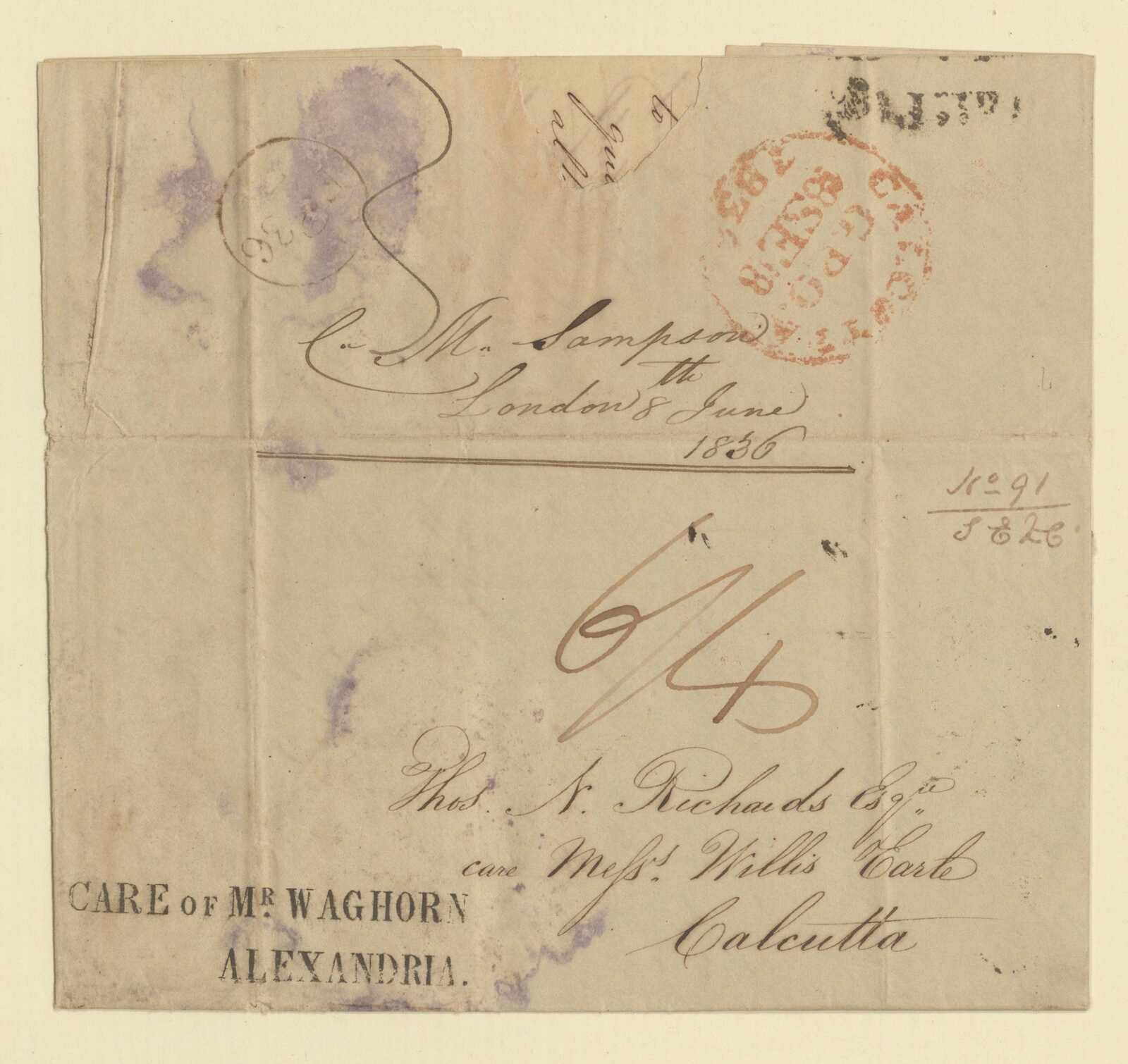 COV-3098 pre stamp cover
