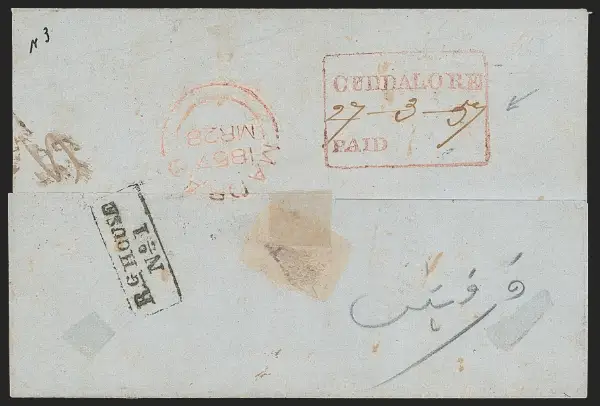 COV-3304 pre stamp cover