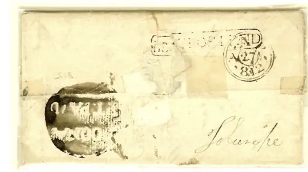 COV-850 pre stamp cover