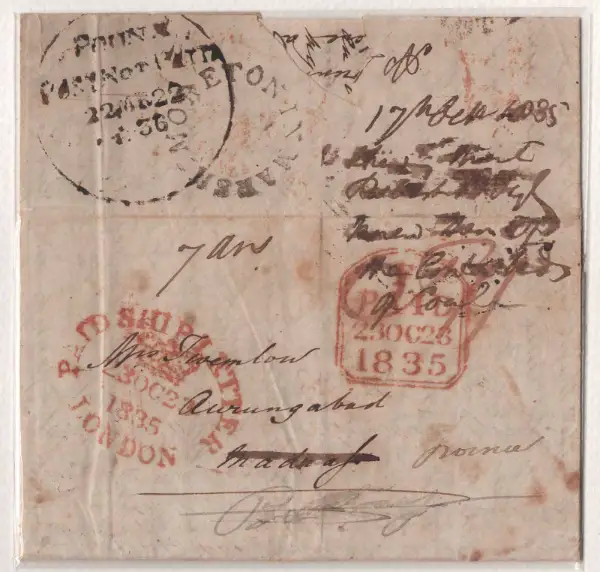 COV-2418 pre stamp cover