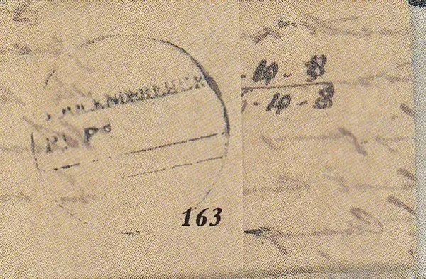 COV-1951 pre stamp cover