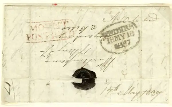 COV-722 pre stamp cover