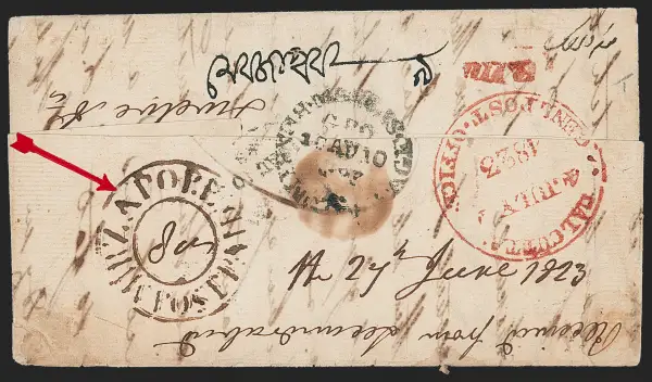 COV-662 pre stamp cover