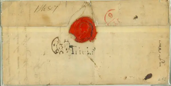 Trichinopoly HG 1Add pre-1854 cover, Spink lot 200