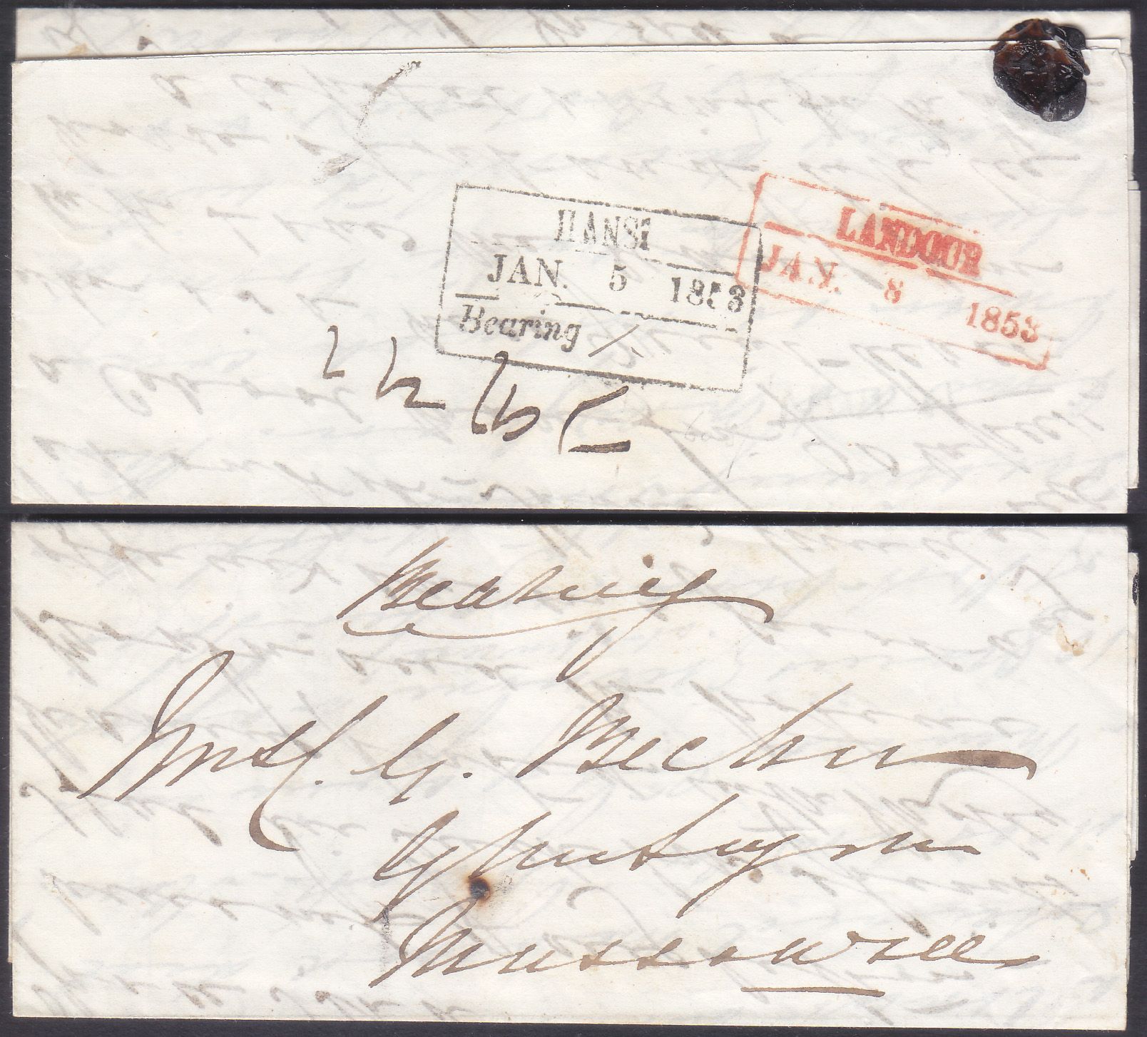 COV-3781 pre stamp cover