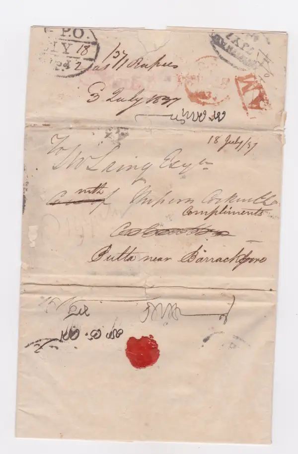 COV-533 pre stamp cover