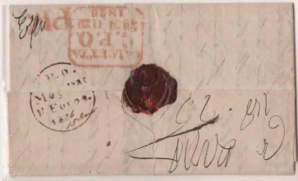 COV-2457 pre stamp cover
