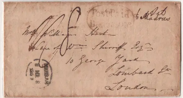 COV-2455 pre stamp cover