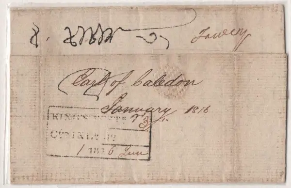 COV-2147 pre stamp cover