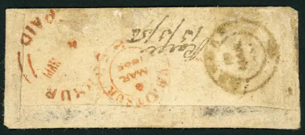 Pre-stamp cover of India — Sukkur HG 4, COV-4773