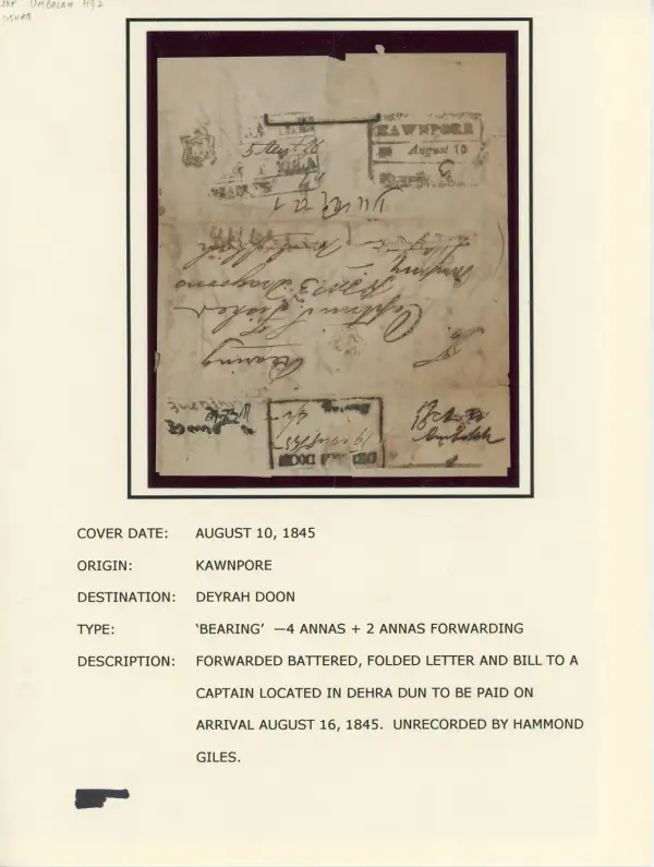 COV-1338 pre stamp cover