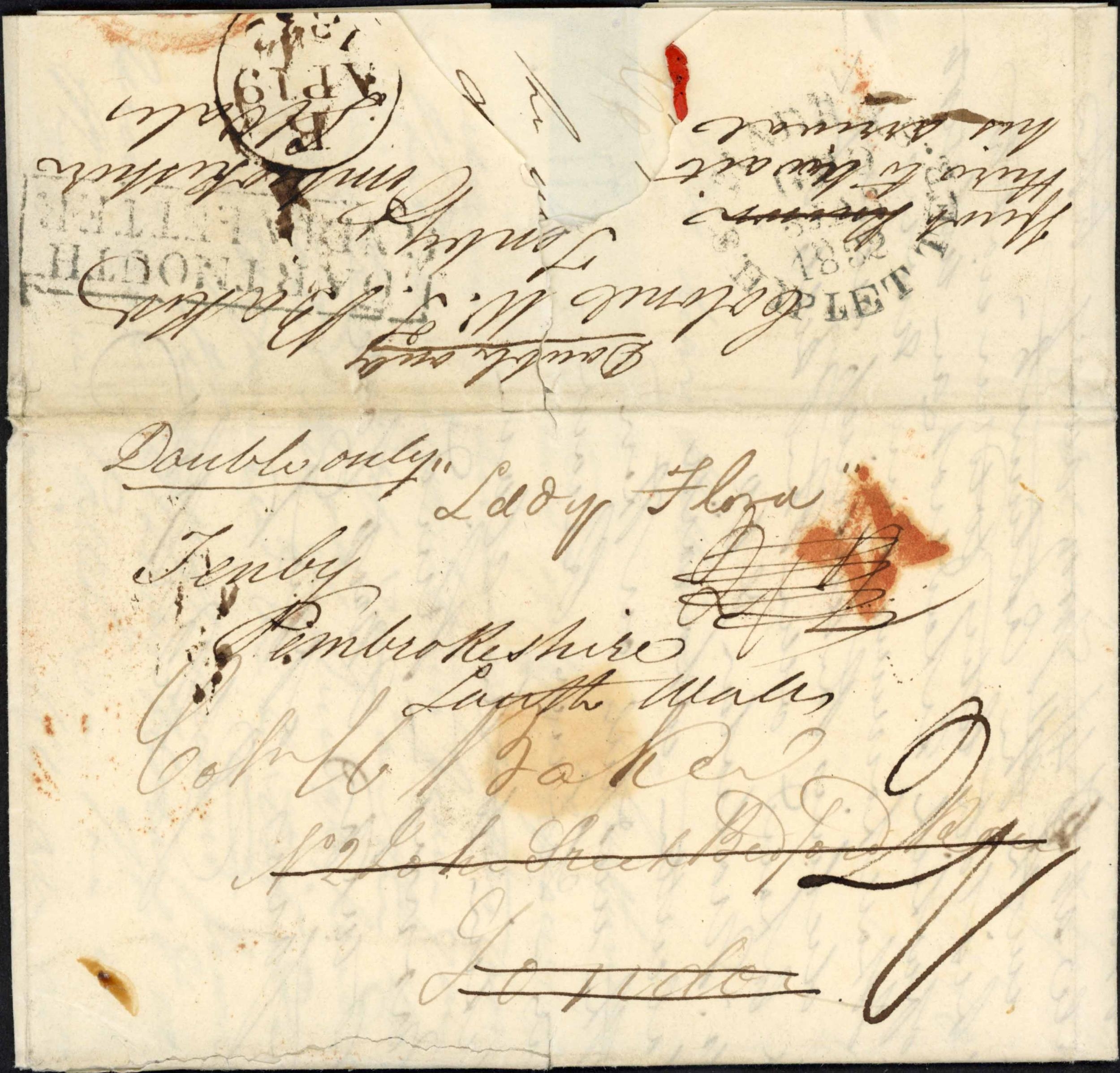 Madras SD12 pre-1854 cover, Cavendish Philatelic Auctions Ltd