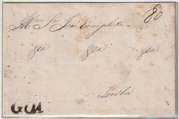 Pre-stamp cover of India — Goa FP 2, COV-3205