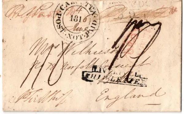COV-4400 pre stamp cover