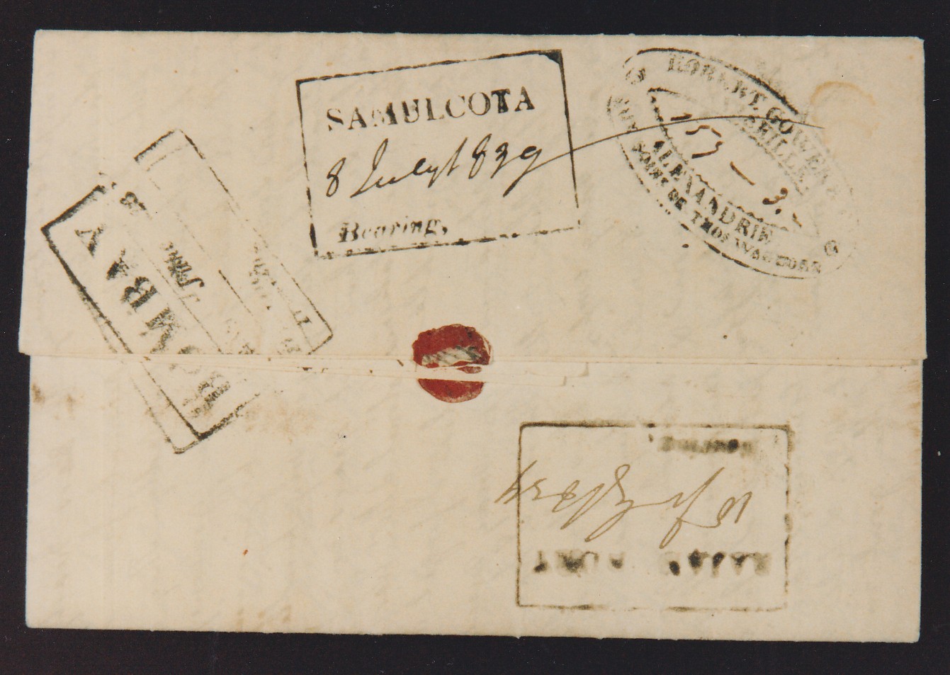 COV-2850 pre stamp cover