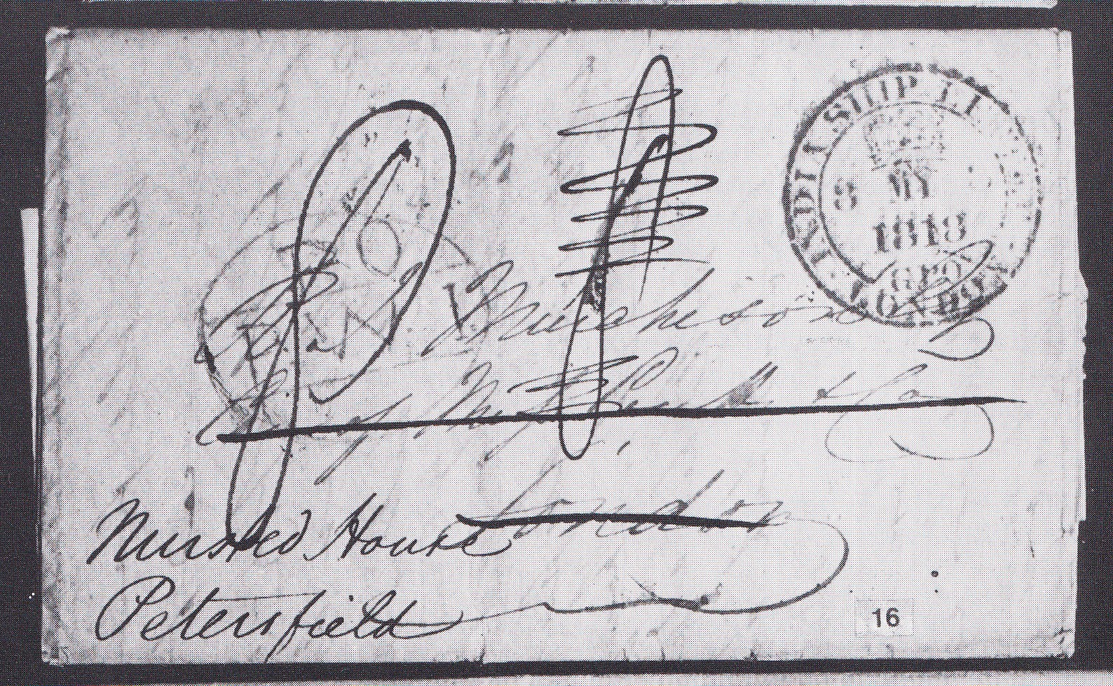 Penang FP 1 pre-1854 cover, London and Brighton Stamp Auctions lot 16