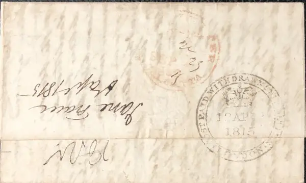 COV-3309 pre stamp cover